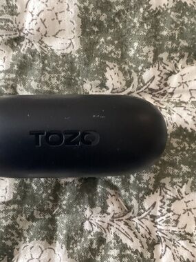 TOZO Black Wireless Earbuds Charging Case